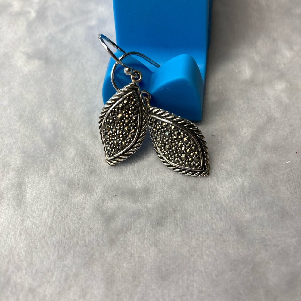 Gold / sterling silver earrings.  Gently used.